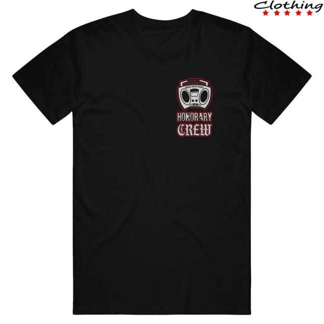 Official Dance Gavin Dance Merch Honorary Crew Black - Shirt New DanceGavinDance