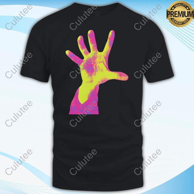 System Of A Down Merch Self-Titled Neon Hand Sweatshirt