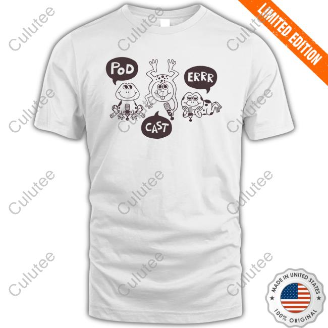 Mc Elroy Merch Pod Cast Err Long Sleeve T Shirt