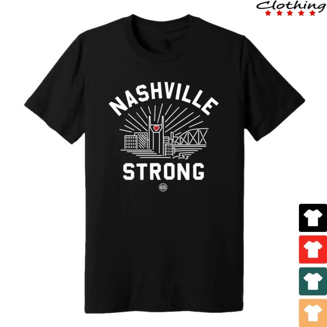 Official Project615 Store Shop Merch Nashville Strong Hot Shirt