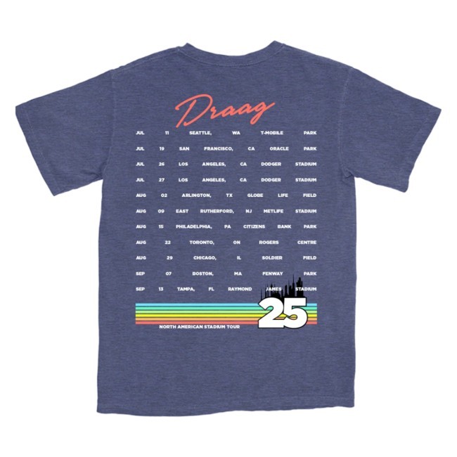 Official Draag Tour Shirt - My Chemical Romance