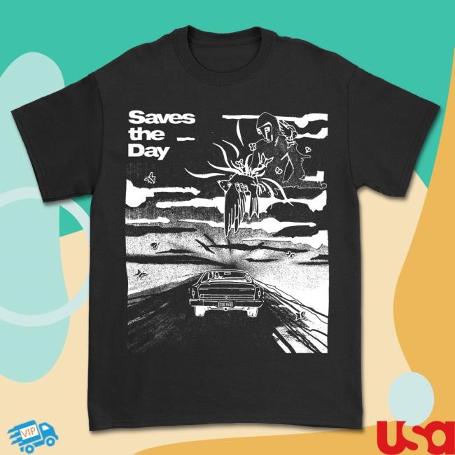 Official Saves The Day Merch Saves The Day Album Mashup Tee