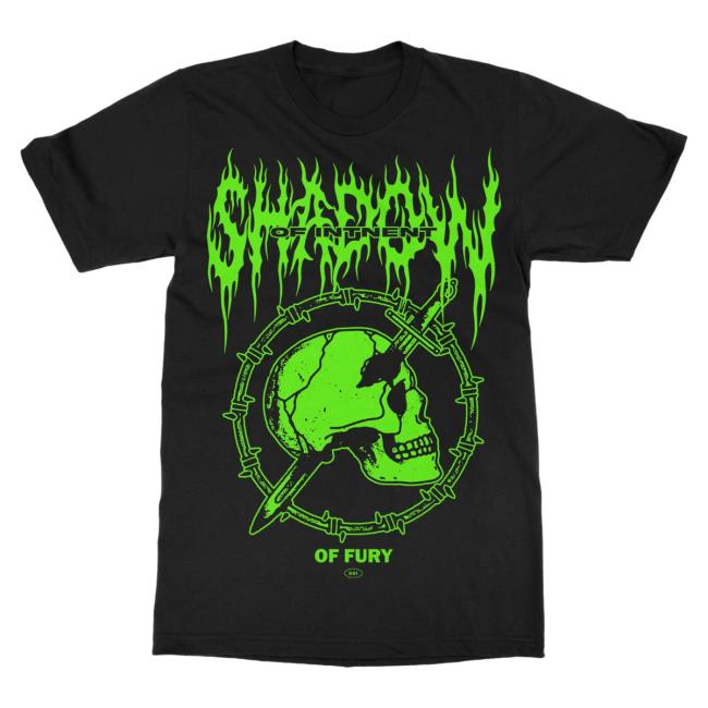 Official Indie Merch Store Shadow Of Intent Of Fury Shirt Black IndieMerchStore