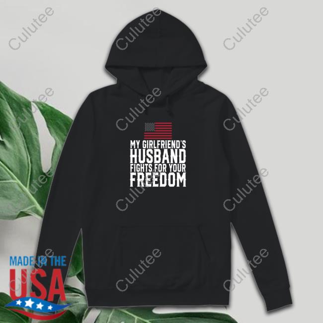 Pablo My Girlfriend's Husband Fights For Your Freedom Hooded Sweatshirt Peipim_