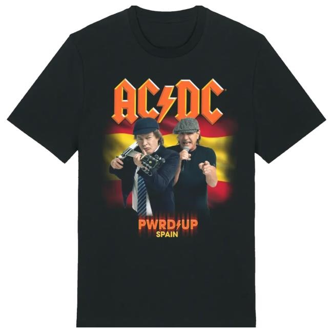 Official Ac Dc Merch Store AC/DC 2024 Seville Tour Hot Shirt Ac Dc Shop Acdc Clothing