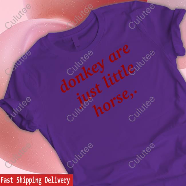 Donkey Are Just Little Horse Crewneck Sweatshirt