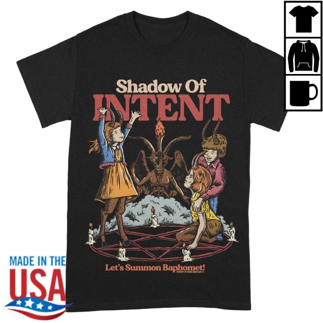 Official Shadow Of Intent Rising Merch Shadow Of Intent - Let's Summon Baphomet Top Shirt Risingmerch