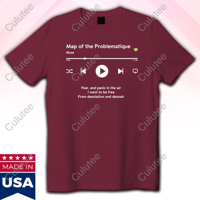 Map Of The Problematique Muse Shirt