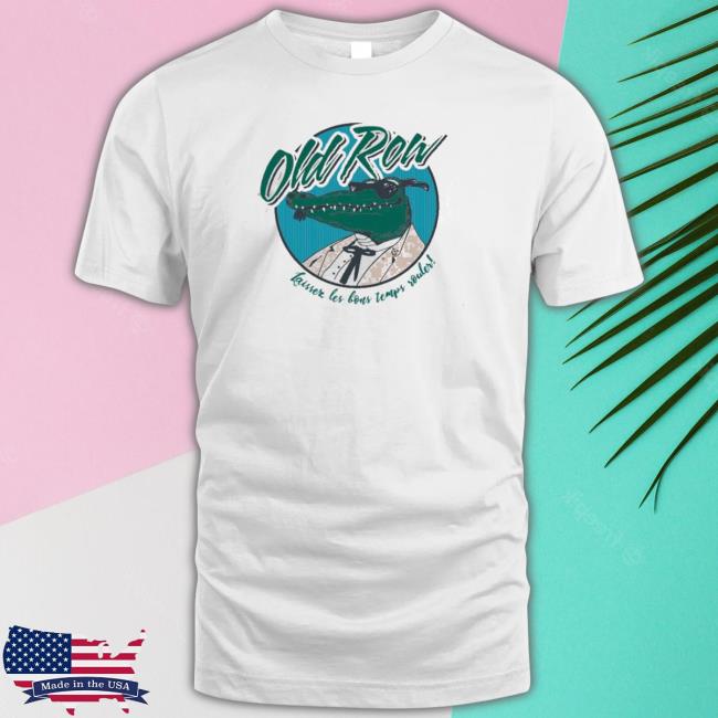 Old Row Colonel Gator Laissez Les Bons Temps Rouler Long Sleeve Shirt