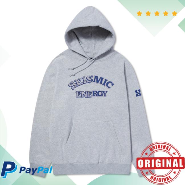 Huf Worldwide Store Shop Damaged Seismic Energy Sweaters Heather Grey