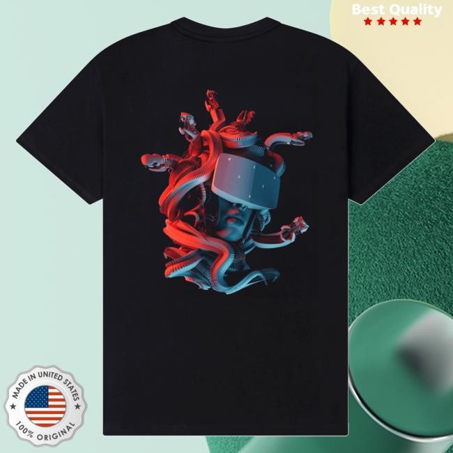 Official Meduza Merch Shop Multicolour Head Pullover Shirt Meduza Clothing Store Apparel