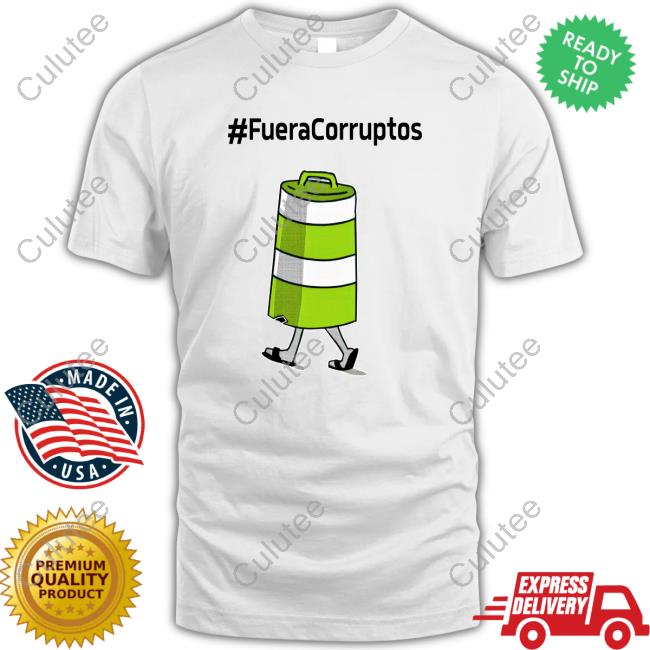 Official Paola Hurtado Uri Samayoa Fuera Corruptos Shirt