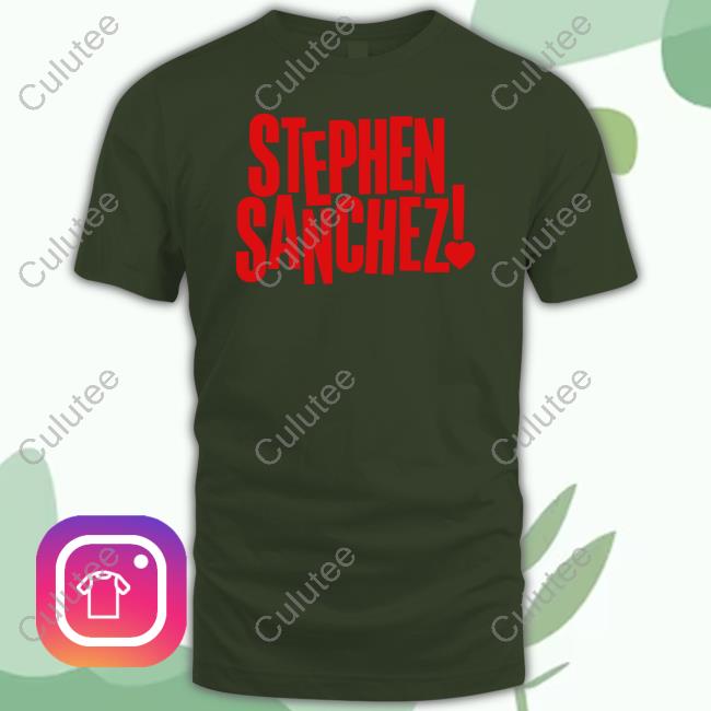 Stephen Sanchez Merch Stephen Sanchez Logo T Shirt