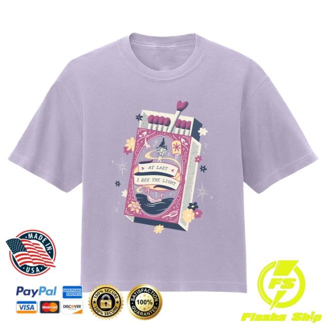 The Lost Bros The Floating Lantern Matchbox Crop Tee