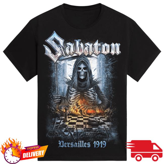Official Sabaton Merch Store Sabaton Versailles 1919 T-Shirt Sabaton Shop