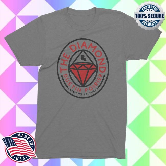 Official Dustin Poirier The Diamond Retro Wordmark New Shirt