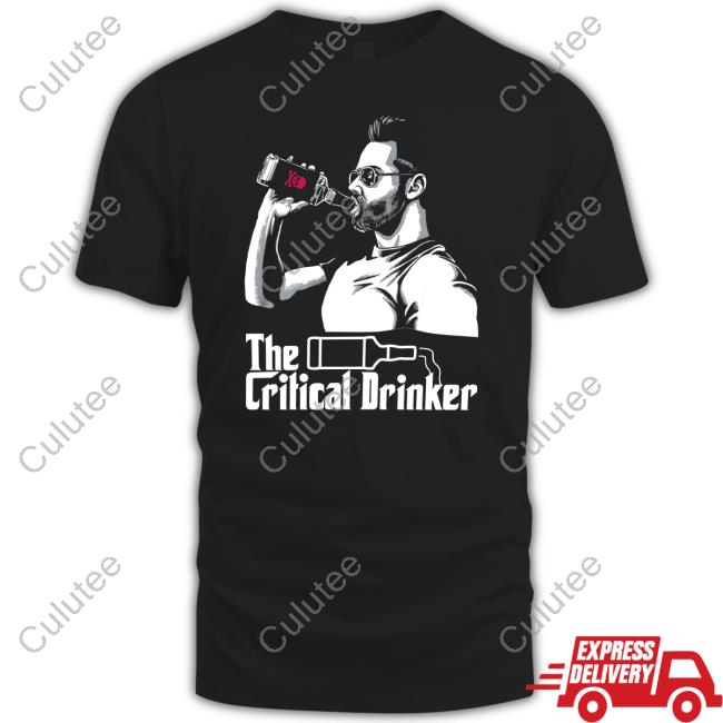 Official The Critical Drinker Godfather Drinker Shirts