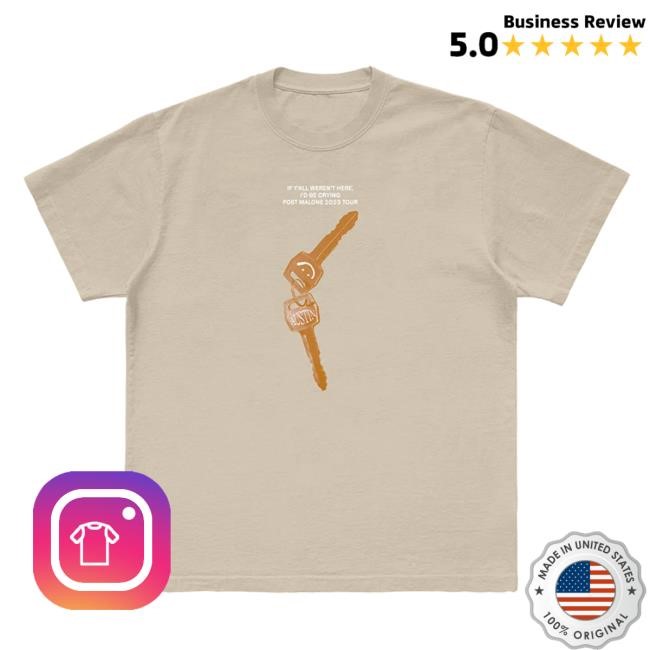 Official Shop Post Malone Sand Keys Tee Shirt