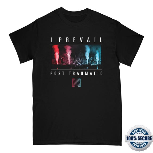 Official I Prevail Merch Store I Prevail Post Traumatic Live New Shirt (Black) I Prevail Apparel Clothing Shop IPrevail