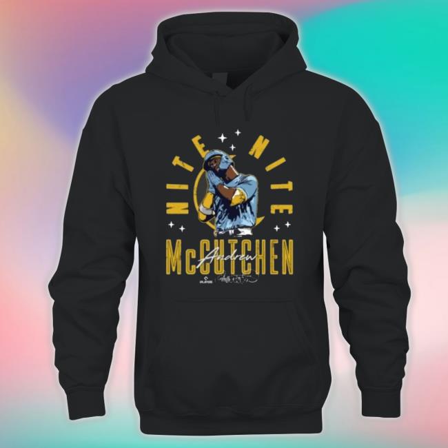 Official Andrew Mccutchen Milwaukee Nite Nite T-Shirt
