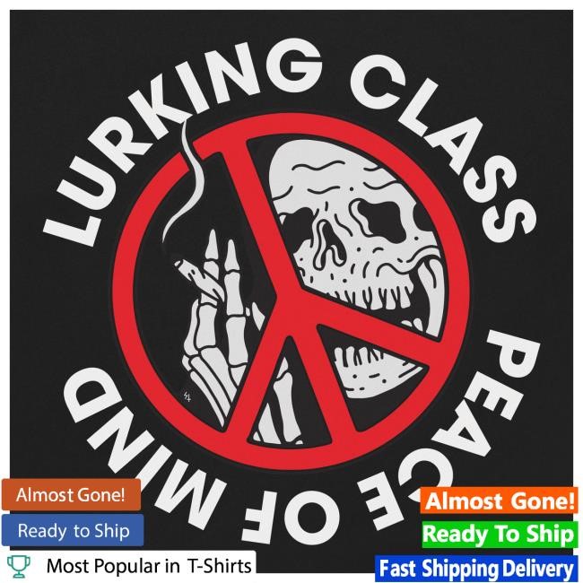 Official Lurking Class Merch Store Lurking Class Unwound Shirt - Black LurkingClass
