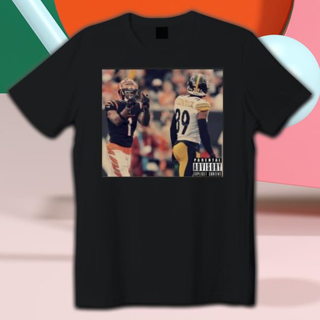 Ja’Marr Chase Middle Finger Minkah Fitzpatrick T-Shirt Ja’Marr Chase Middle Finger Minkah Fitzpatrick Tee