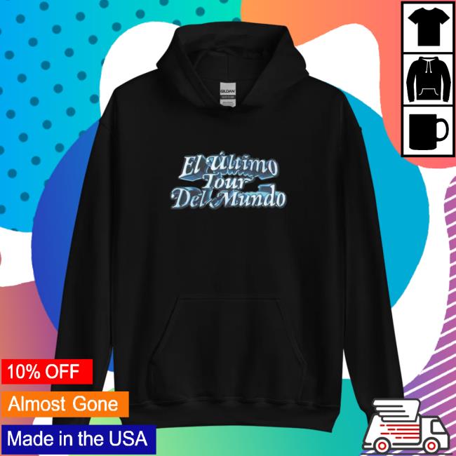 Bad Bunny Inspired El Ultimo Tour Del Mundo 2024 Hoodie Bad Bunny Merch