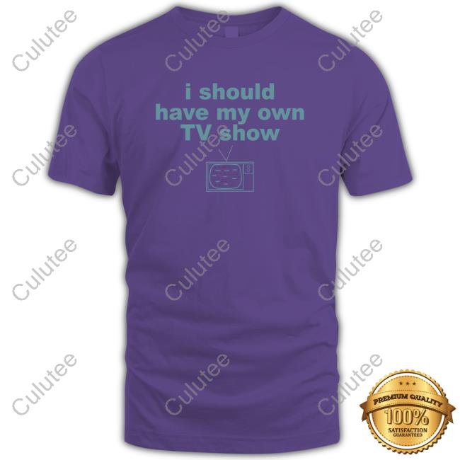 Miley Cyrus I Should Have My Own Tv Show Long Sleeve T-Shirt 2000S