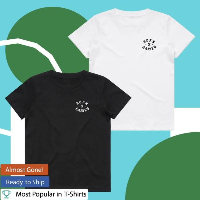 Official Born X Raised Merch Store Shop Our Father Youth Popover Shirt: Black BornxRaised