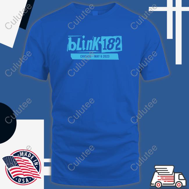 Blink-182 May 6 2023 Chicago Bunny T-Shirt