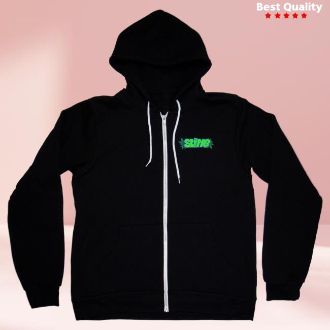 Official Slinger Apparel Store Shop Black Zip Up Pullover Hoodie Emerald Girl Pyroscopic