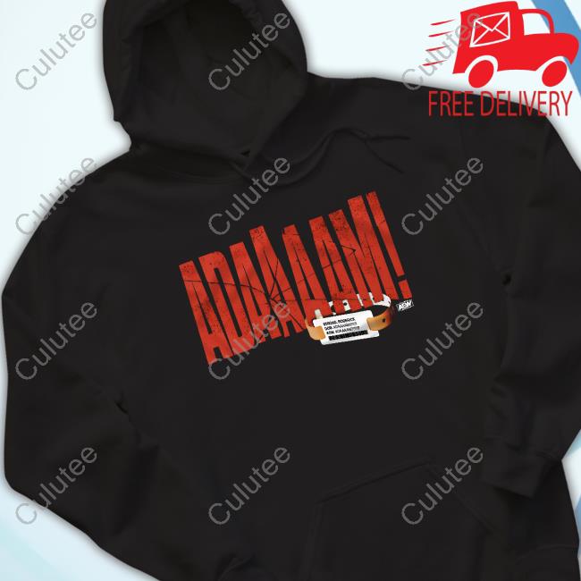 All Elite Wrestling Merch Shop Roderick Strong - ADAAAAM! Long Sleeve Tee