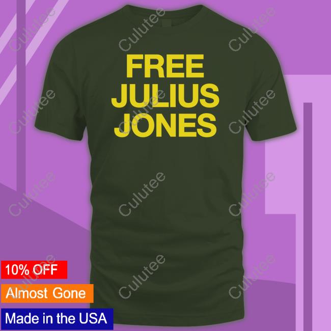 Official Jazz Irv Roland Free Julius Jones Shirt