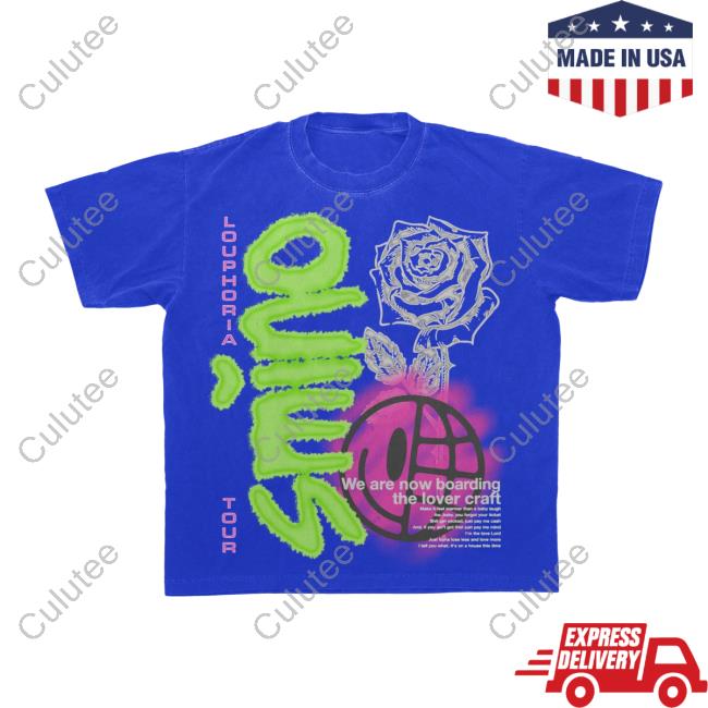 Official Smino Zero Fatigue Merch Louphoria Boarding Shirt 2023 Zerofatigue