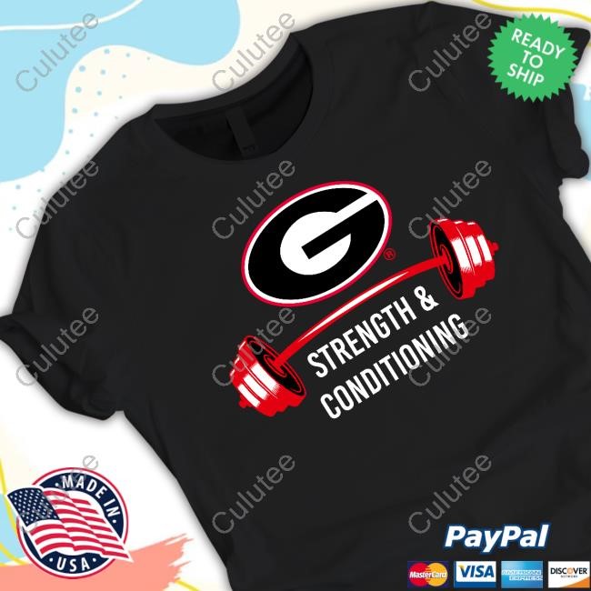Bijan Robinson Georgia Strength And Conditioning S/s Shirt