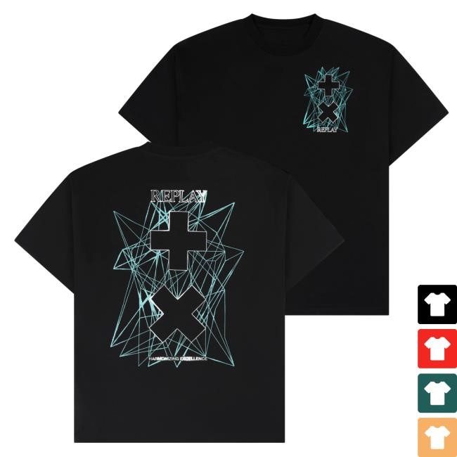 Official Replay For Martin Garrix - Hardwired Shirt New
