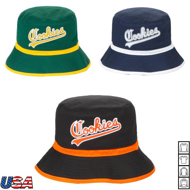 Official Cookies Merch Store Cookies Spring 2 Ivy League BucketHat Blue Apparel Clothing Shop Cookiessf