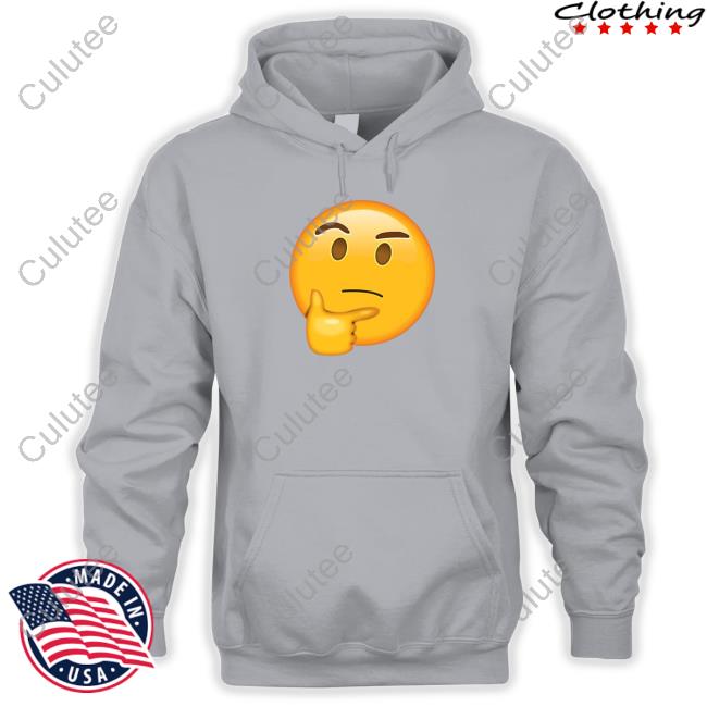 Thinking Face Emoji Hoodie