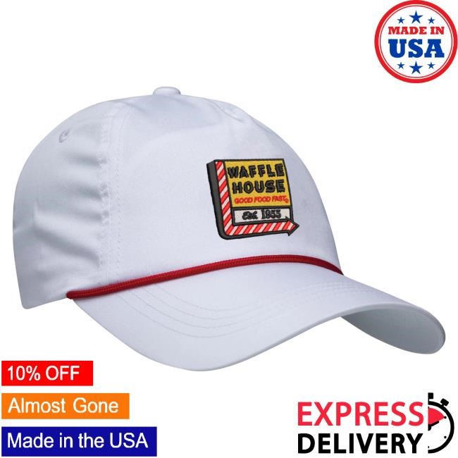 Festive Waffle House Cap Onward Reserve White Red