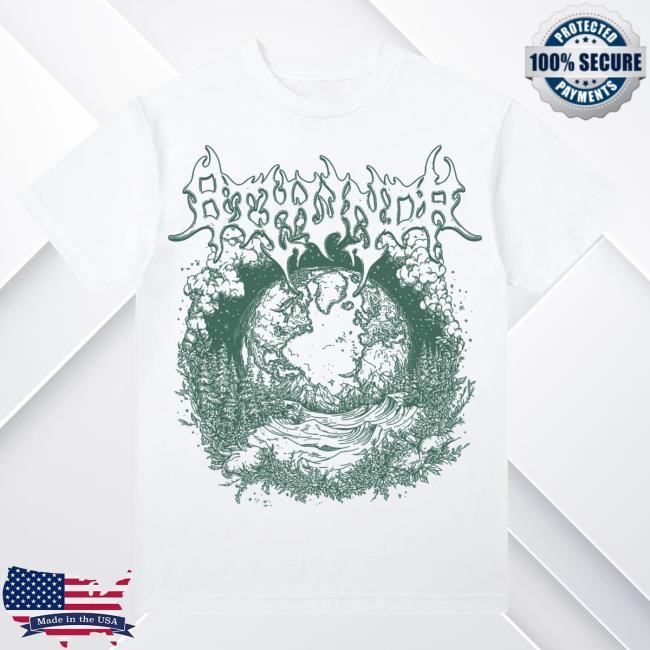 Official 8Thwndr Store Clothing 8Thwndr Earth T-Shirt White Black
