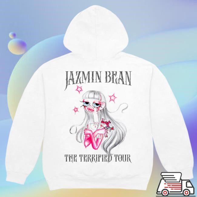 The Terrified Tour Date Hoodie Sweatshirt - Jazmin Bean Official Store