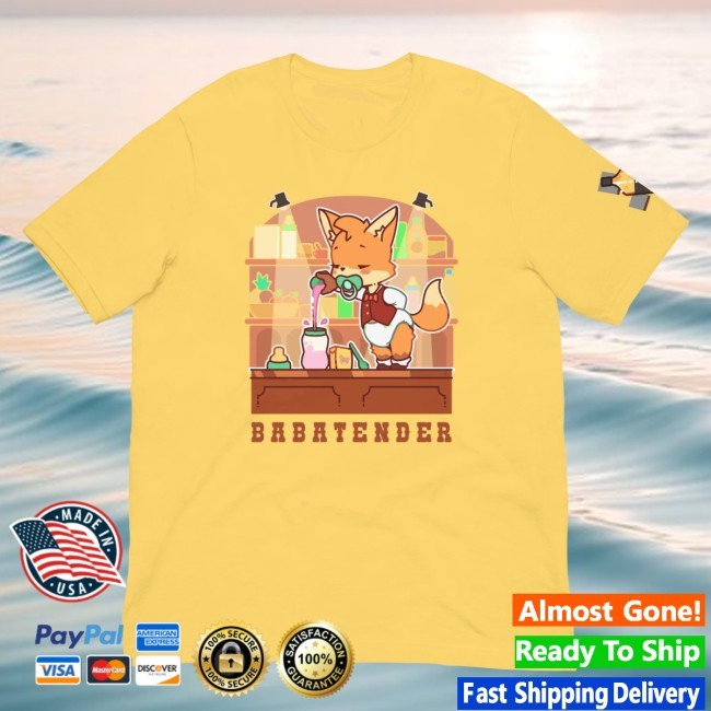 Official Babatender T-Shirt (Uwu / Oooh Woo! New T-Shirt ) - Pretend Again