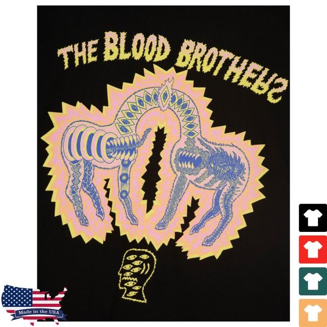 Brain Dead x Blood Brothers Shirt - Black