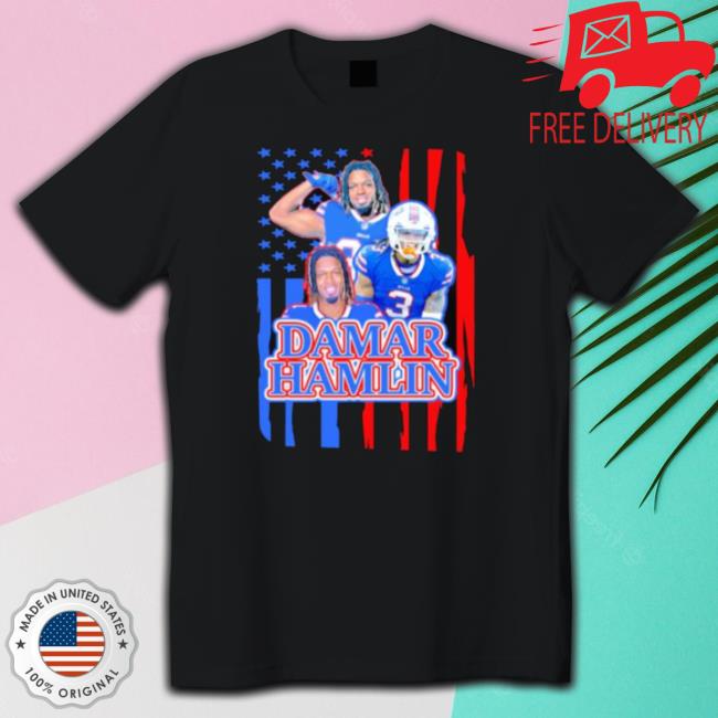 Buffalo Damar Hamlin Buffalo Bills 3 2023 Sweater
