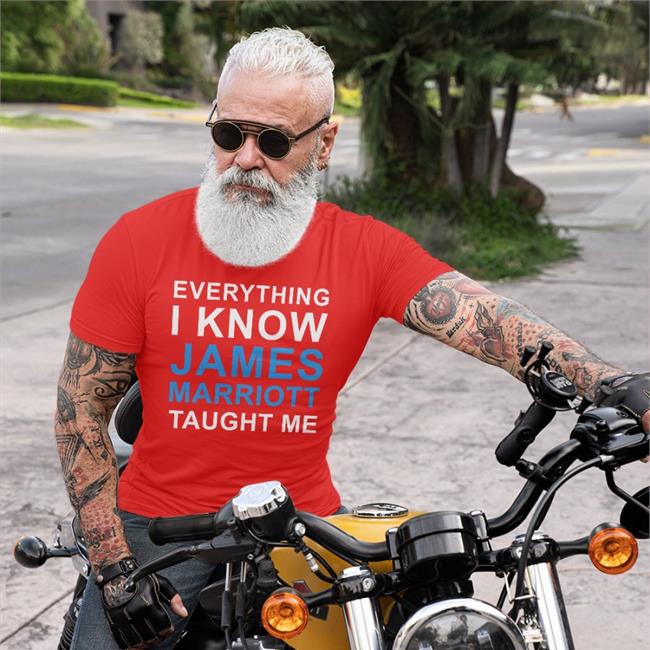 Everything I Know James Marriott Taught Me Shirt Meme