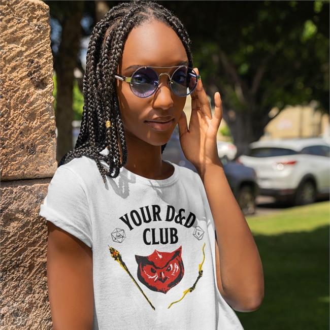 Dungeons And Dragons YOUR D&D Club Hooded Sweatshirt Wizards Dnd