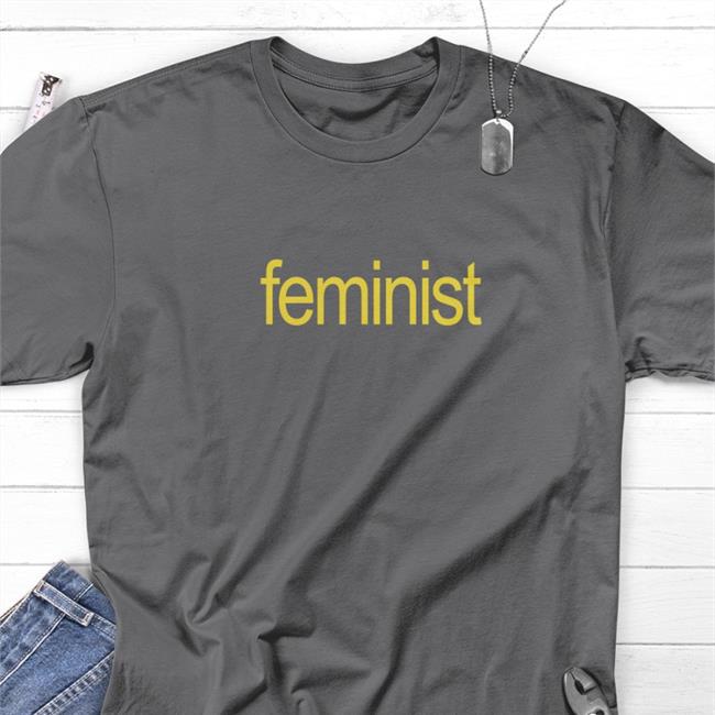 Feminist T Shirt Navy