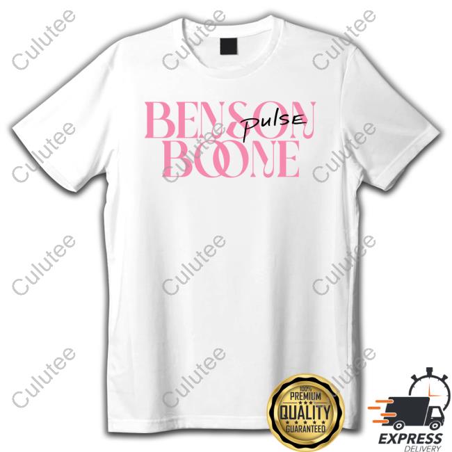 Official Benson Boone Merch Talk With Me For Days Tee