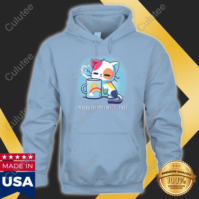 I'm Very Gay And I'm Very Tired Tee TeeTurle Merch