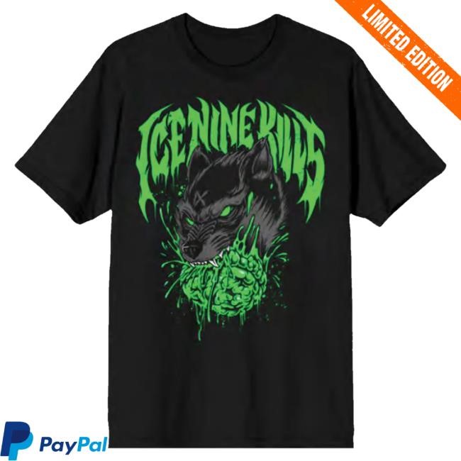 Official Ice Nine Kills Merch Store INK Wolf New Shirt Ink Merch IceNineKills
